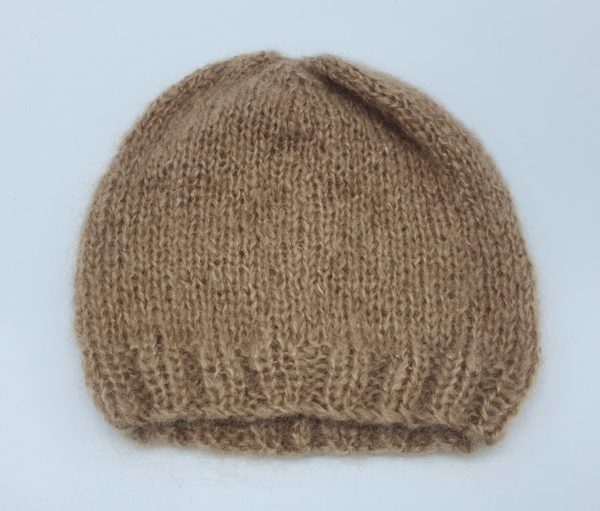 Bonnet douceur camel