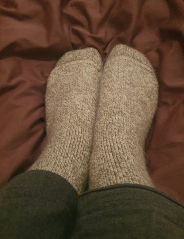 Chaussette cocoon mohair et laine – Image 3