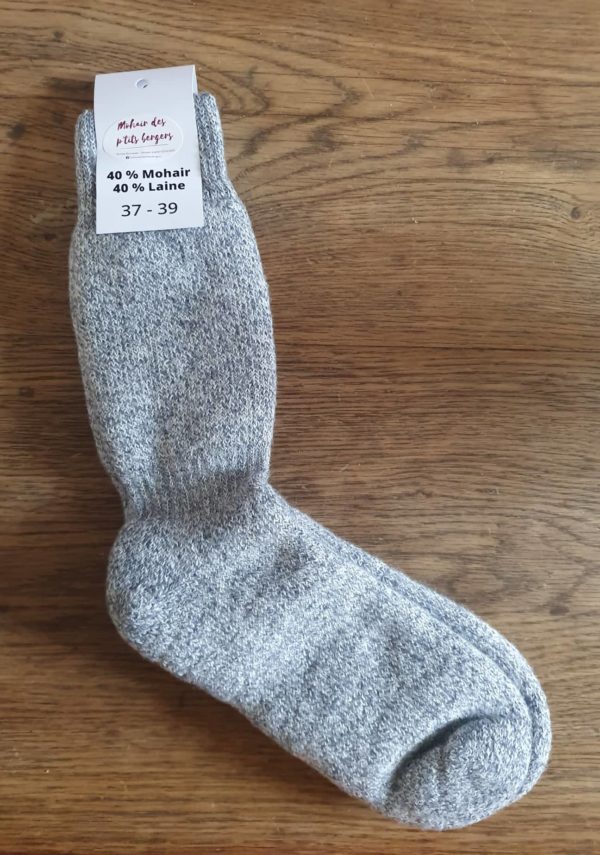 Chaussette cocoon mohair et laine – Image 2