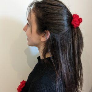 Broche - Mohair et soie