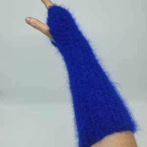 Mitaine longue mohair