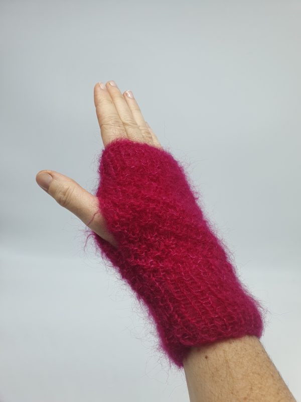 Mitaine manche mohair
