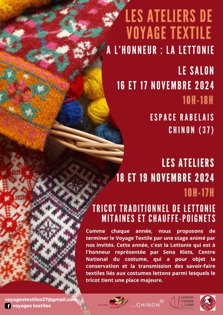 Salon Voyage Textile 2024 Chinon