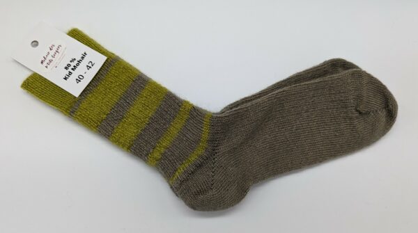 Chaussette rayée en mohair – Image 6