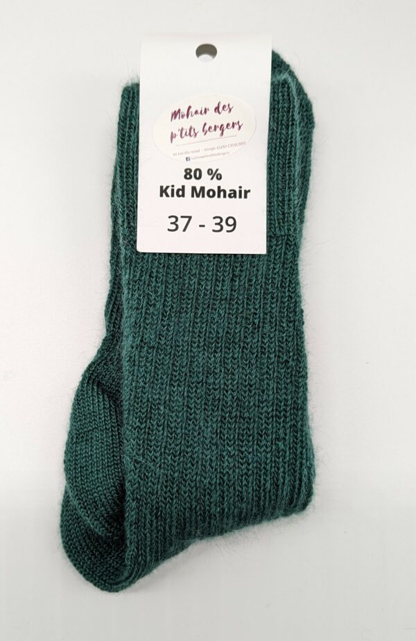 Chaussette unie en mohair – Image 9