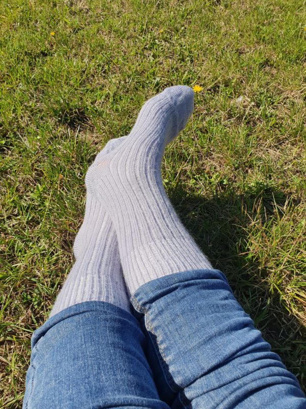 Chaussette unie en mohair – Image 6