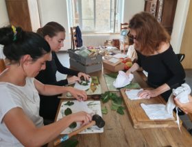 Impression végétale atelier