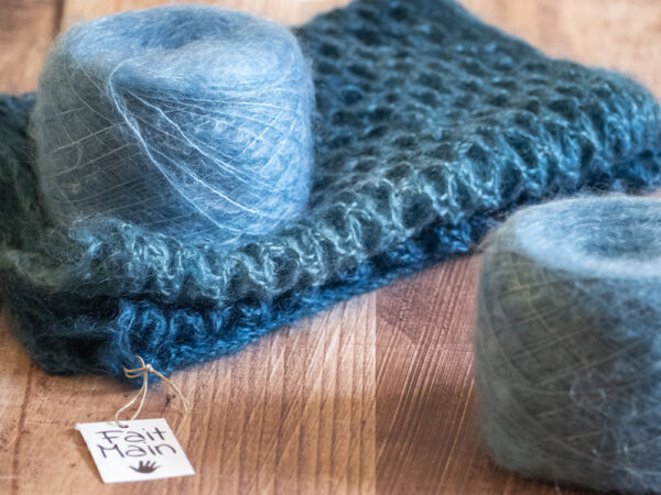 Mohair - Bleu Indigo – Image 2