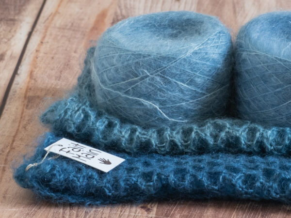 Mohair - Bleu Indigo – Image 3