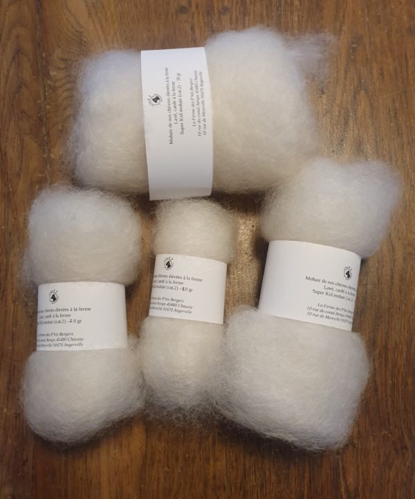 Nappe cardée Mohair – Image 2