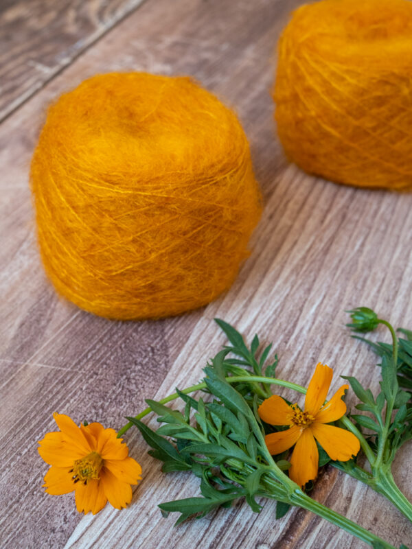 Mohair - Orange Cosmos
