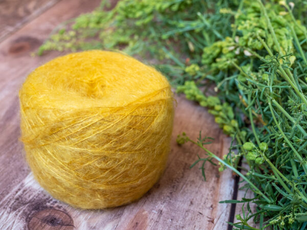 Mohair - Jaune Reseda