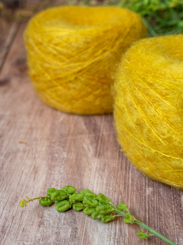 Mohair - Jaune Reseda – Image 2