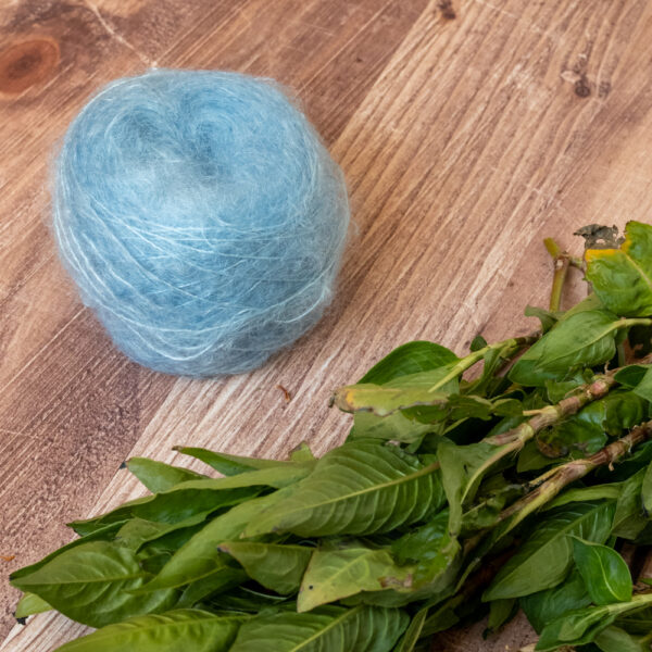 Mohair - Bleu Indigo – Image 5