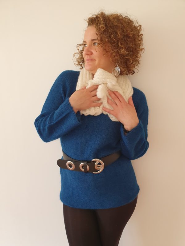 Snood mohair et soie – Image 2
