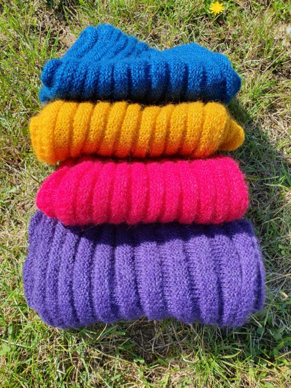 Snood mohair et soie – Image 3